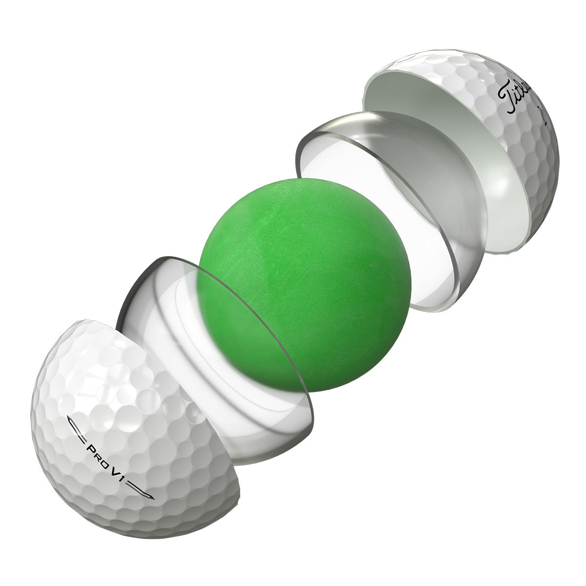 Titleist Pro V1 Golf Balls - White / Dozen